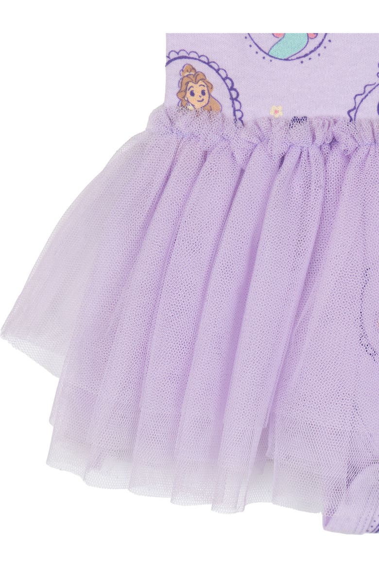 Princess Tutu Bodysuit, Alternate, color, Princess Lavender