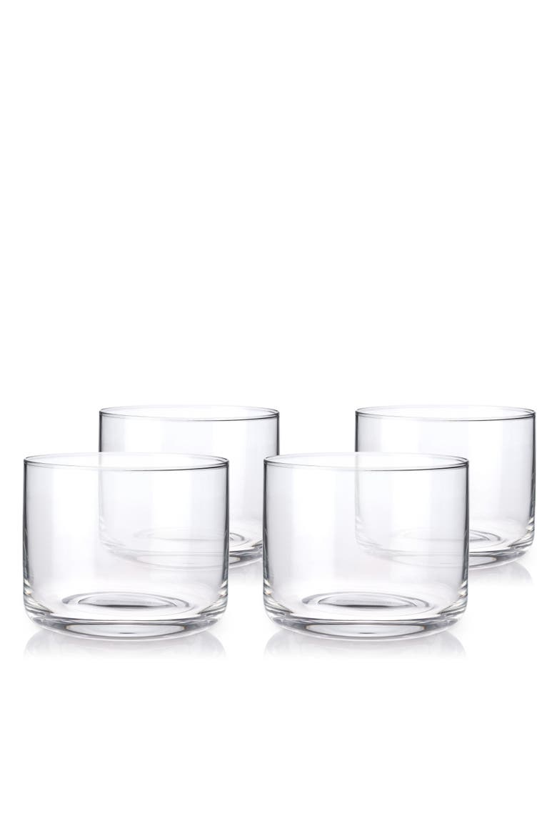 Raye Crystal Negroni Glasses Set of 4, Main, color, Clear