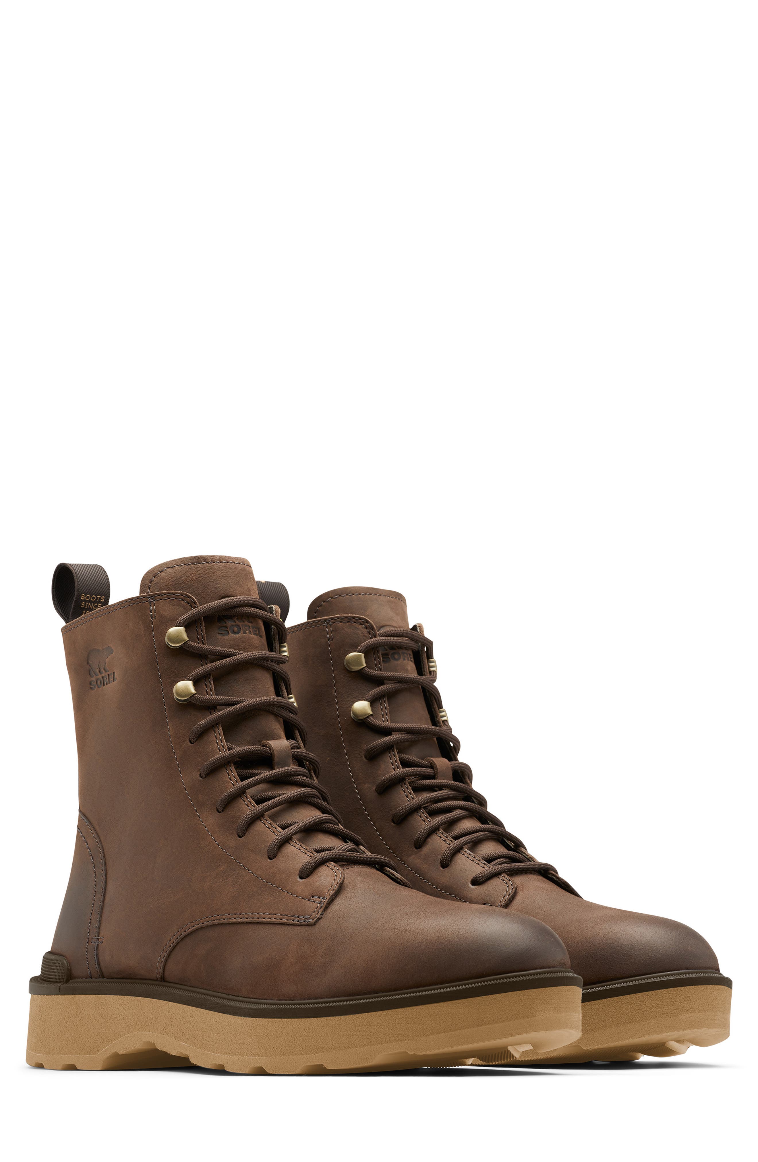 SOREL Hi-Line Waterproof Lace-Up Boot