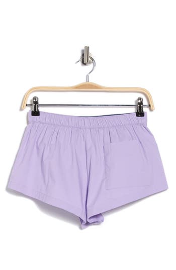 Florence By Mills Foldover Boxer Shorts In Purple