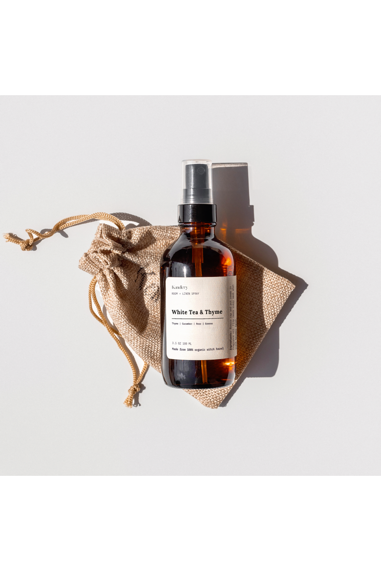 White Tea Thyme Natural Room Linen Spray, Alternate, color, No Color