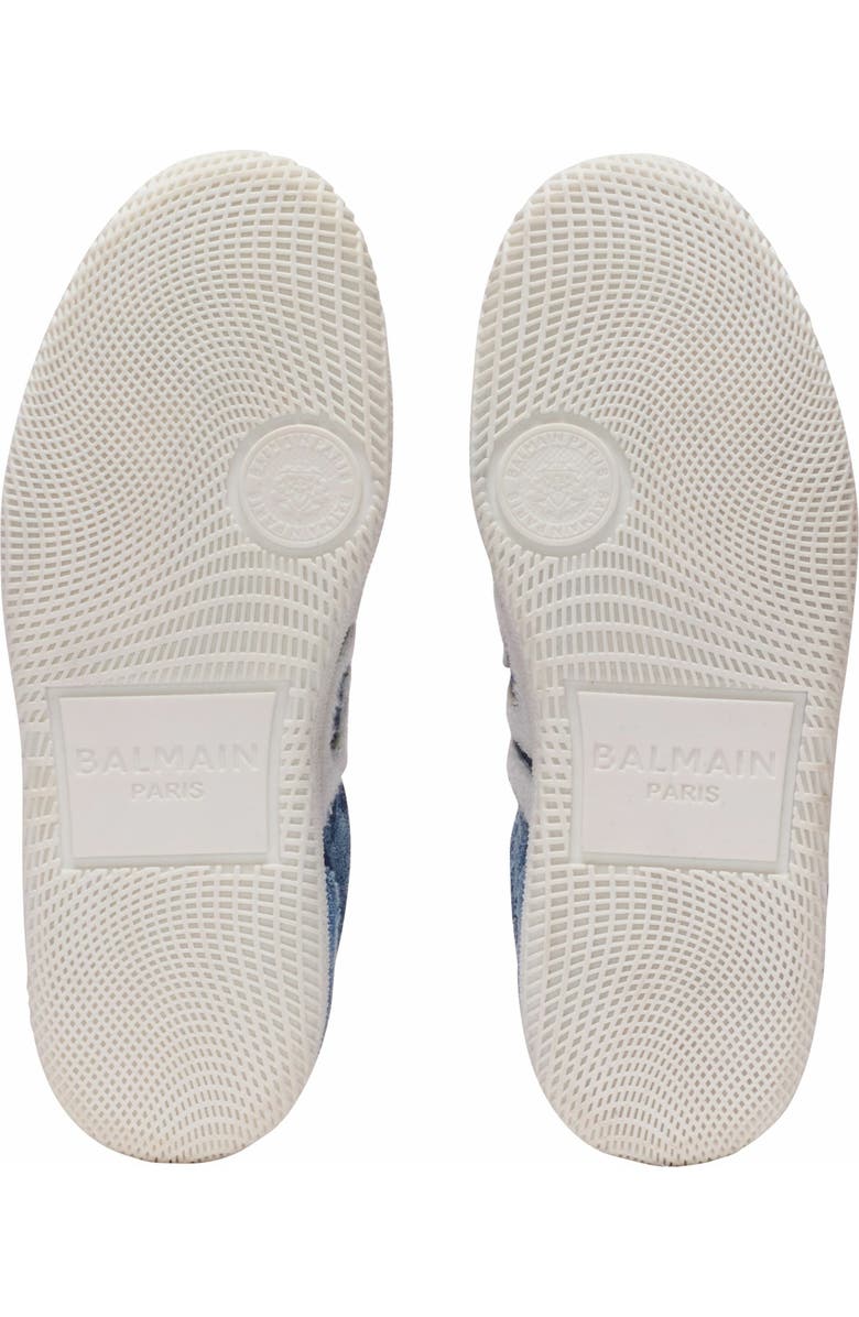 Balmain Denim Balmain Swan Trainers, Alternate, color, Blue