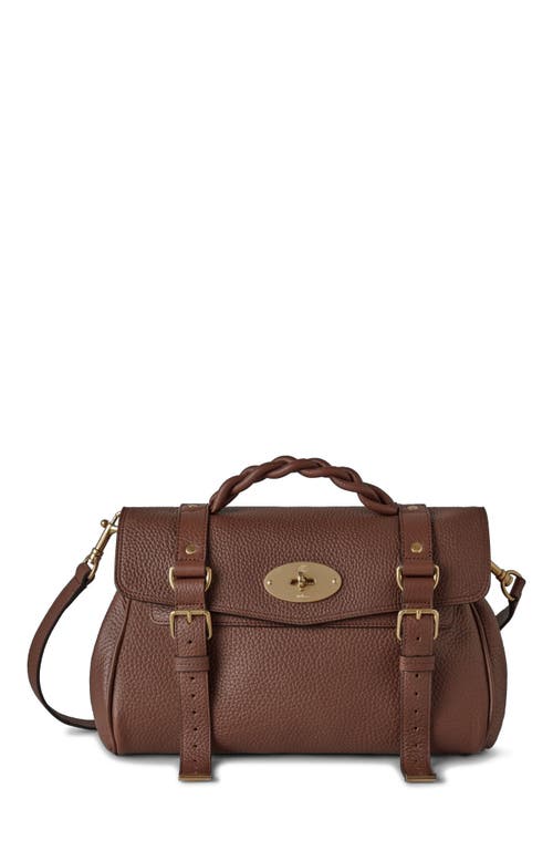 Mulberry Alexa Leather Satchel in Bright Oak at Nordstrom