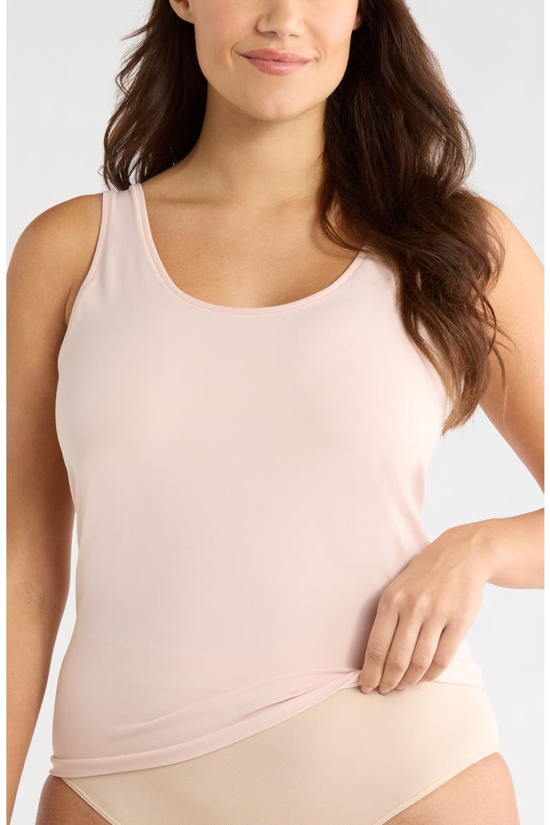 Seamless Layering Tank, Main, color, PINK SEPIA