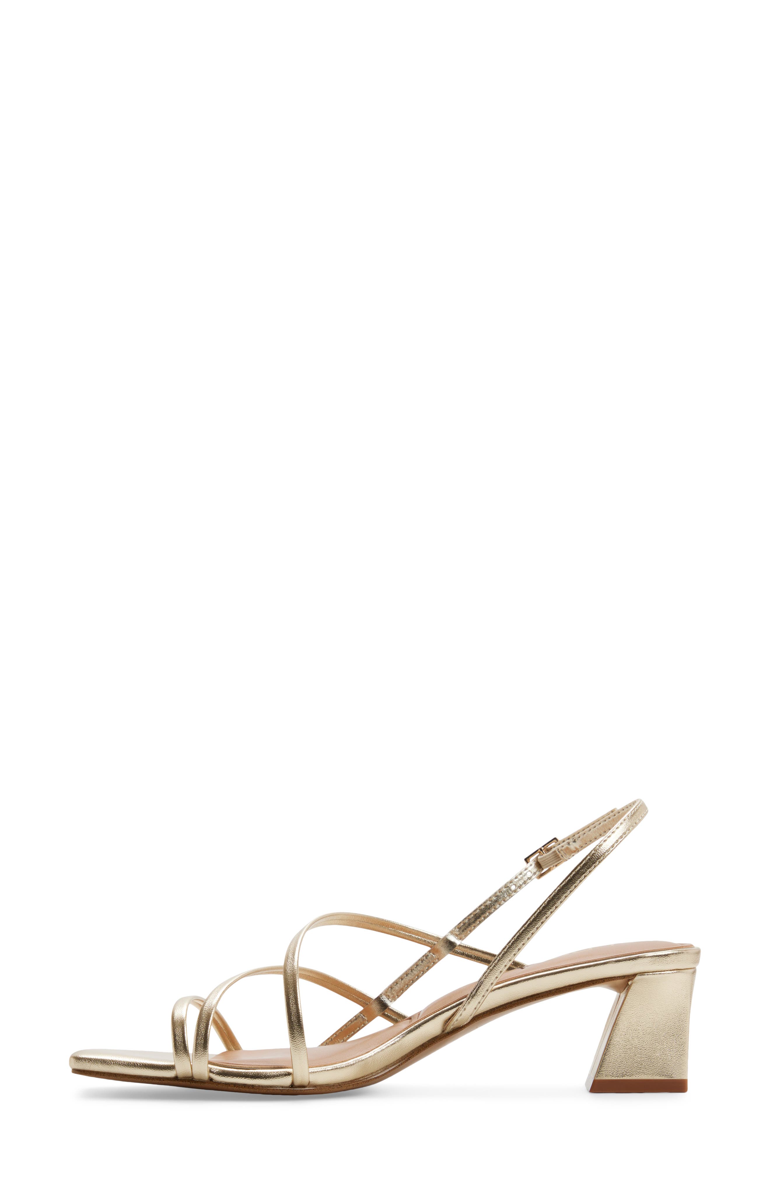 Maegan Strappy Sandal, Alternate, color, CHAMPAGNE