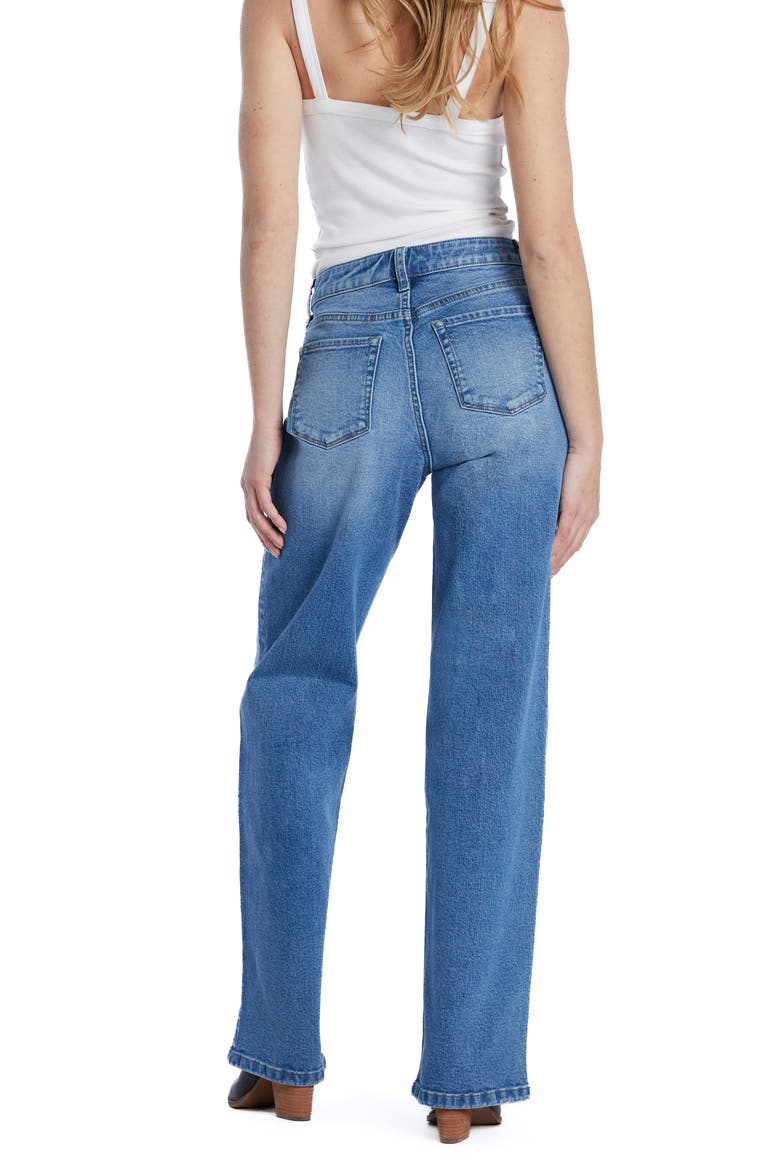 Relaxed Straight Leg Jeans, Alternate, color, RELAX BLUE