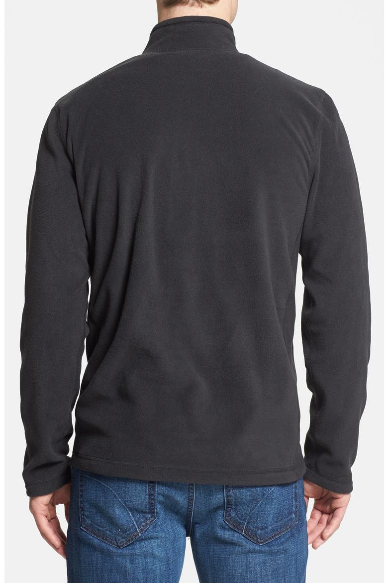 TKA 100 Glacier Quarter Zip Fleece Pullover, Alternate, color, TNF BLACK