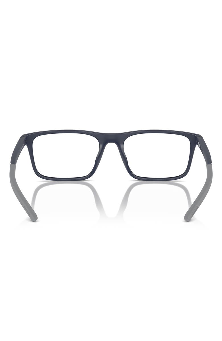 Scuderia Ferrari 56mm Pillow Optical Glasses, Alternate, color, Blue Matte / Demo Lens