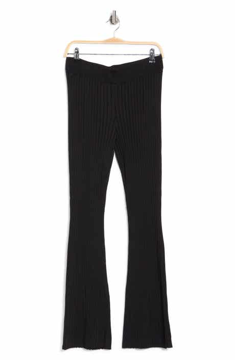 Ribbed Flare Pants