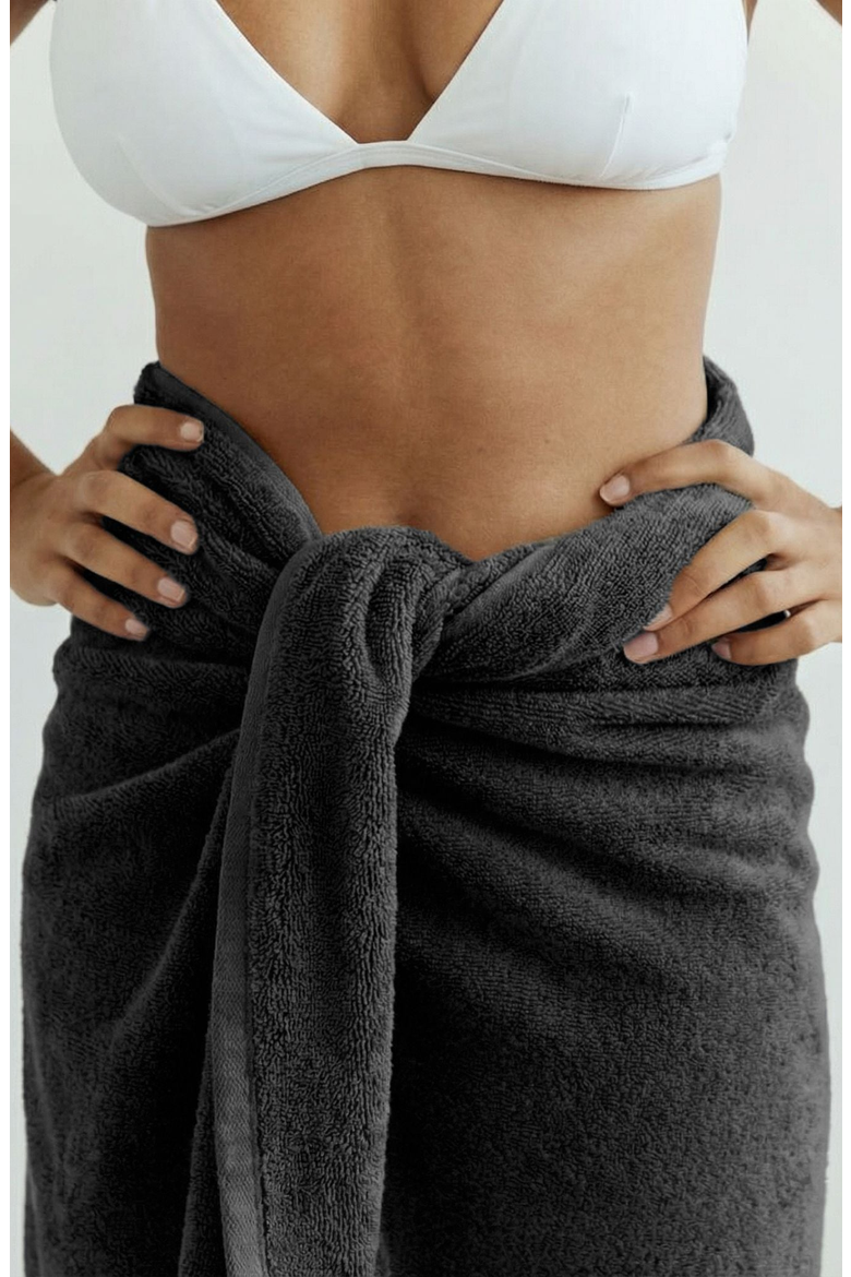 Ultraplush Australian Cotton 2-piece Bath Sheet Set, Alternate, color, Charcoal