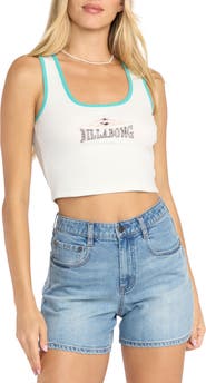 Billabong Wave Out Crop Graphic Tank