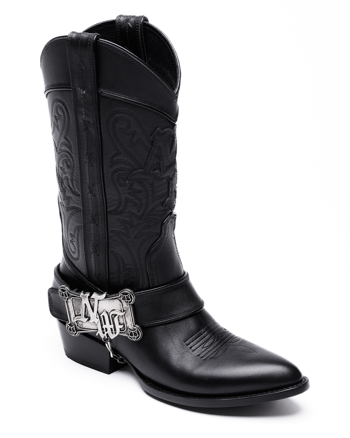 Naked Wolfe The Outlaw Boot, Main, color, Black