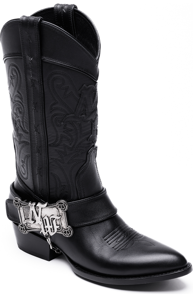 Naked Wolfe The Outlaw Boot, Main, color, Black
