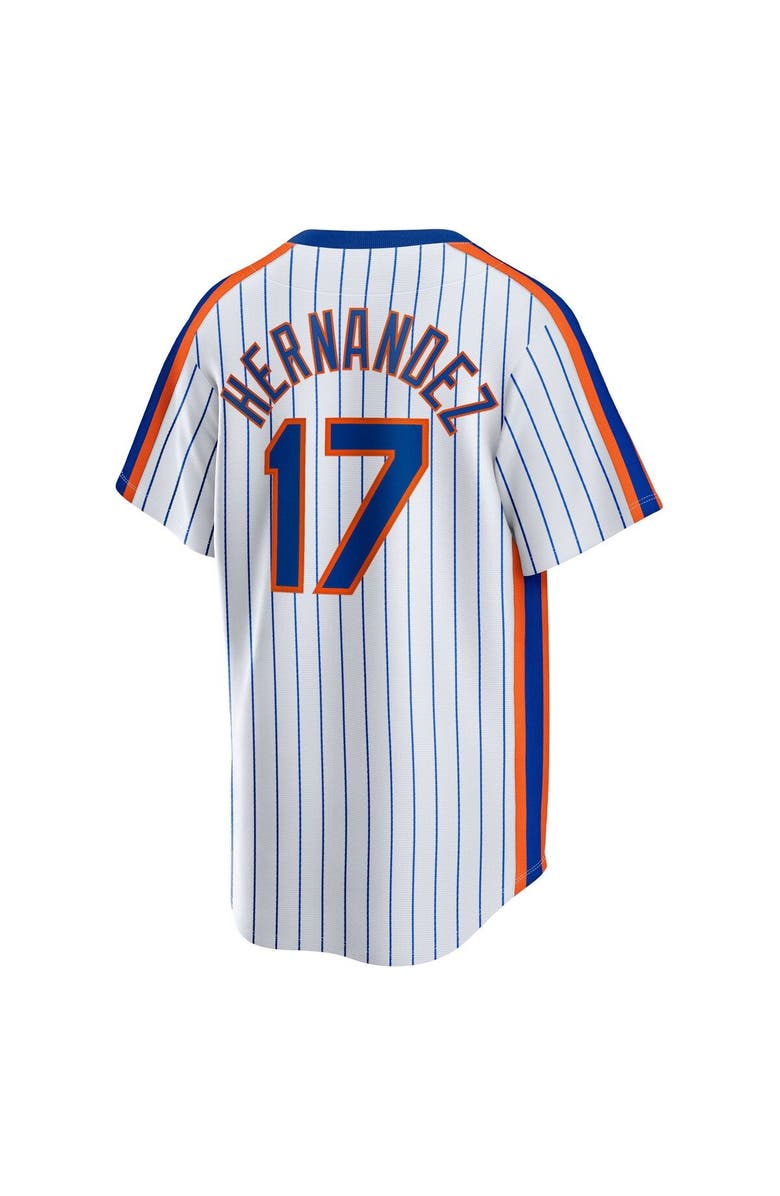 Nike Men's Nike Keith Hernandez White New York Mets Home Cooperstown Collection Player Jersey, Alternate, color, White