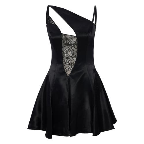 Pcfg Mini Dress In Black