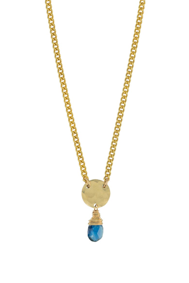 Kevalyn Kyanite Necklace, Main, color, 14K Gold Filled