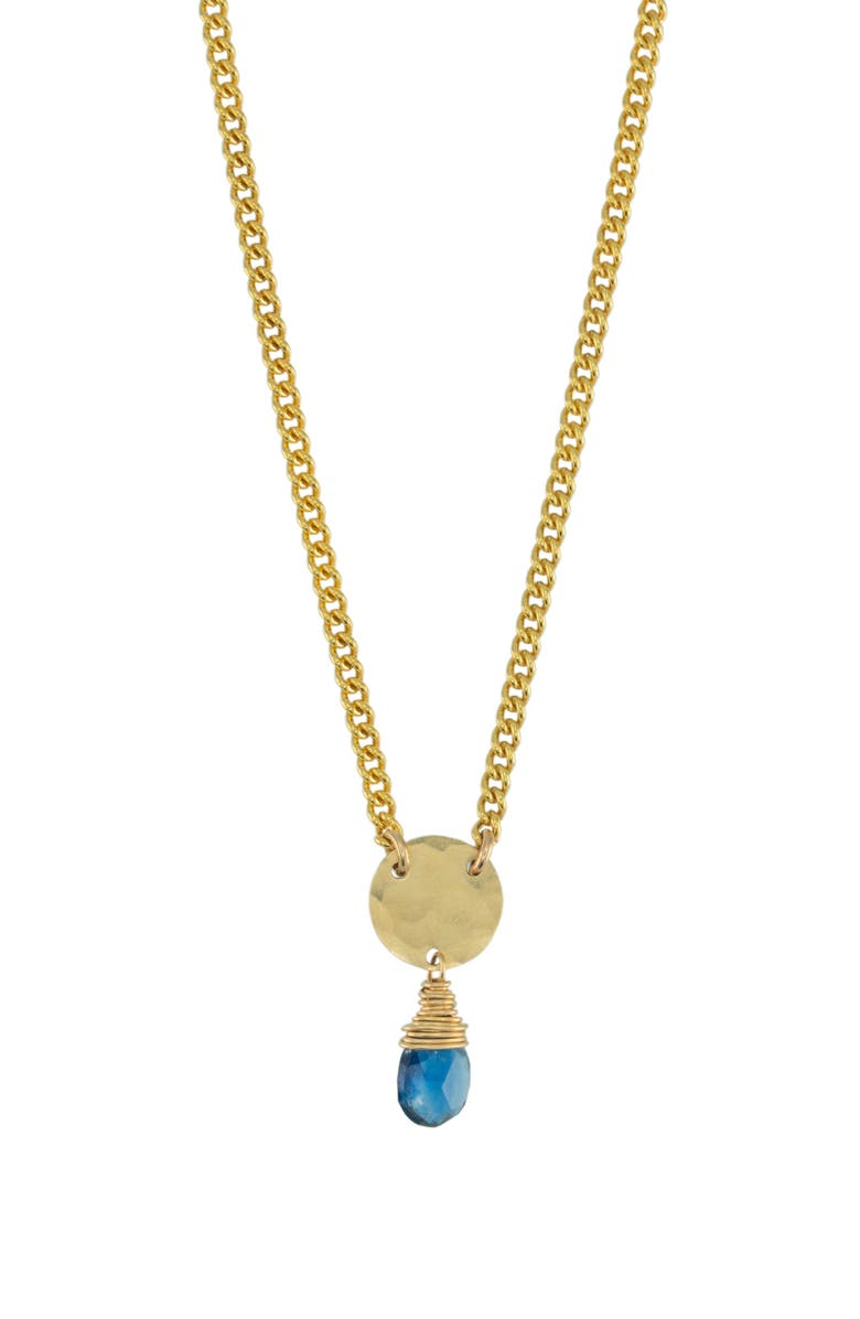 ALBISIA Kevalyn Kyanite Necklace, Main, color, 14K Gold Filled