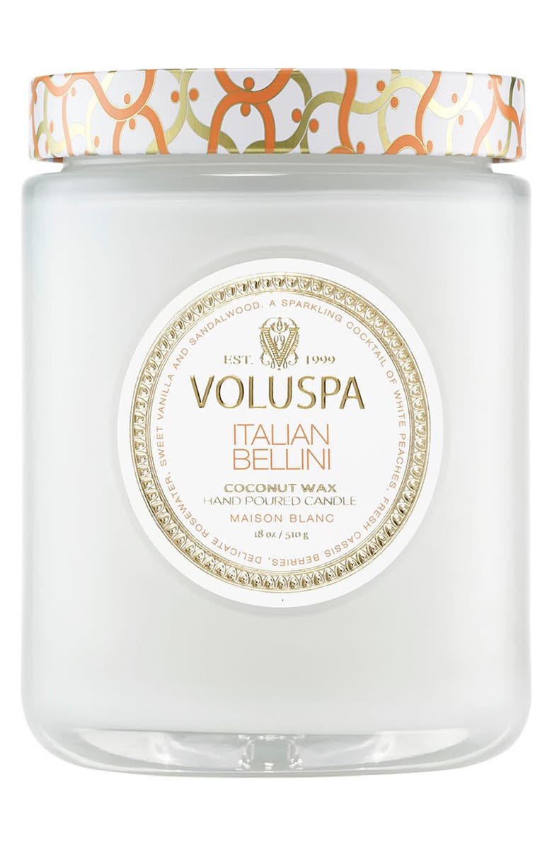Voluspa Italian Bellini Large Jar Candle, Main, color, 