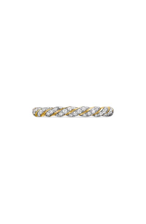 Pavé Petite Diamond Band Ring