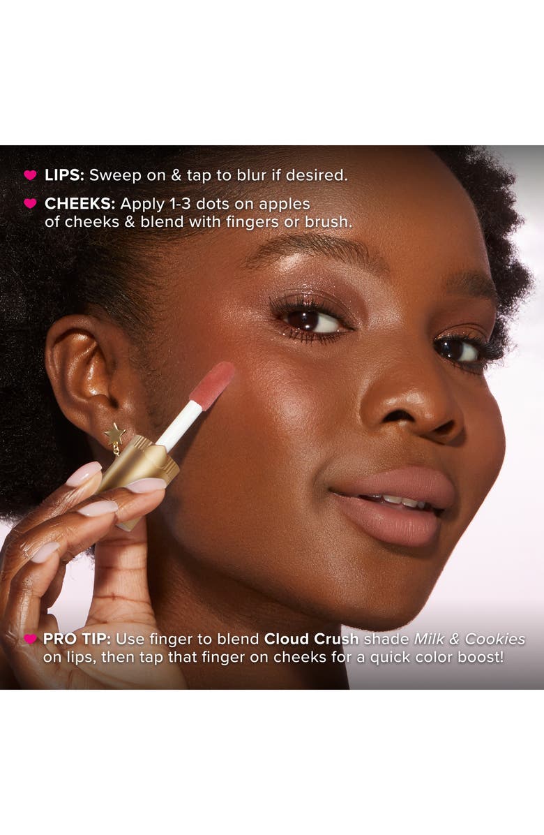 Too Faced Cloud Crush Whipped Lip & Cheek Color, Alternate, color, Milk Cookies