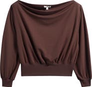 BP. Off the Shoulder Sweatshirt