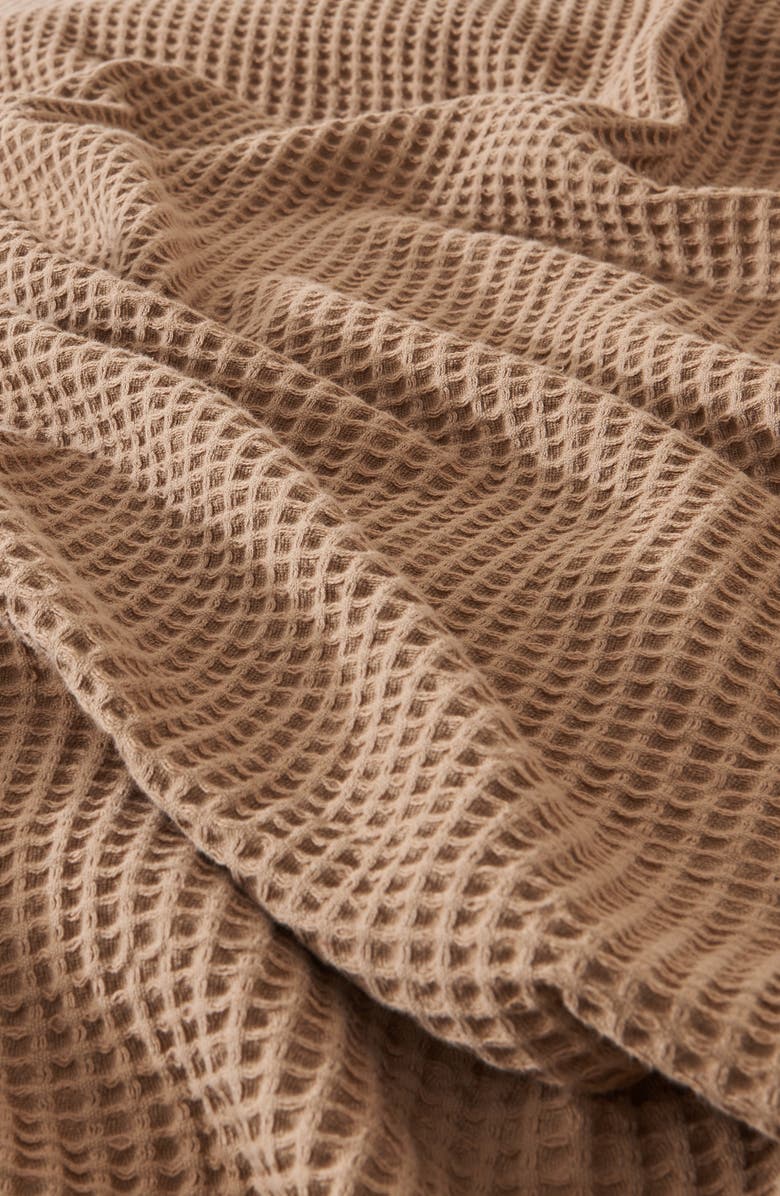 Woven & Weft Cotton Waffle Weave Throw Blanket, Alternate, color, 