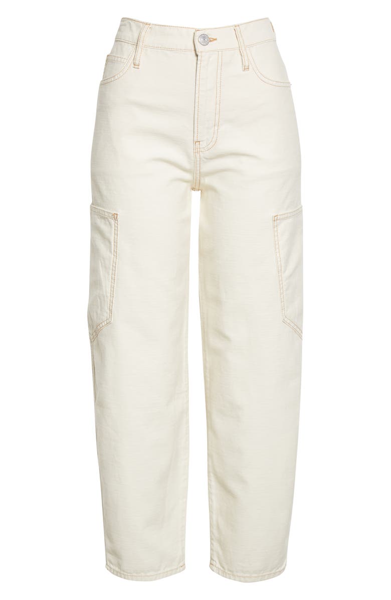 FRAME Crop Barrel Nonstretch Jeans, Alternate, color,