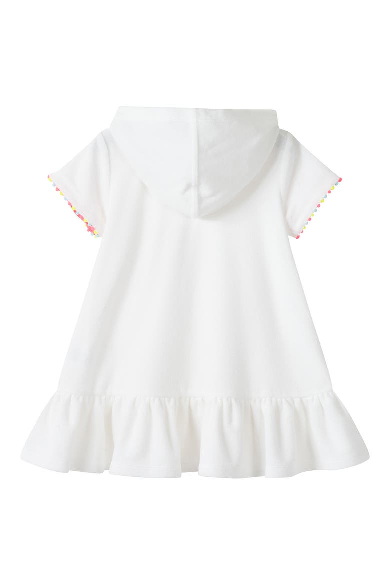 Kids' Hooded Cover-Up Dress, Alternate, color, WHITE