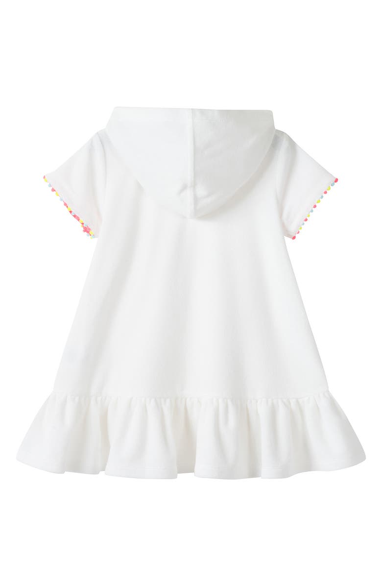 Andy & Evan Kids' Hooded Cover-Up Dress, Alternate, color, White