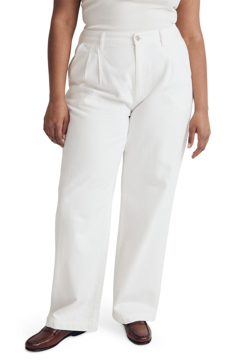 Madewell The Harlow Wide Leg Jeans, Alternate, color,