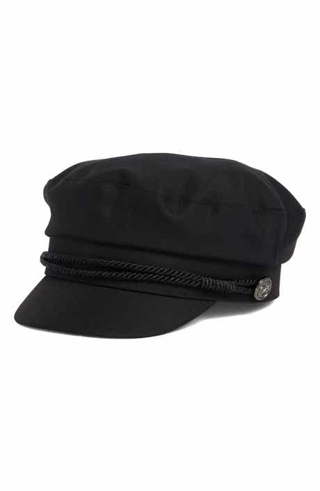 Twill Captains Hat with Rope Trim