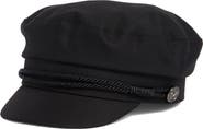 Vince Camuto Twill Captains Hat with Rope Trim