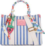 Kurt Geiger London Southbank Patchwork Denim Tote