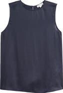 Nordstrom Satin Scoop Neck Tank