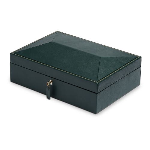 Wolf British Racing 10 Piece Watch Box In Green