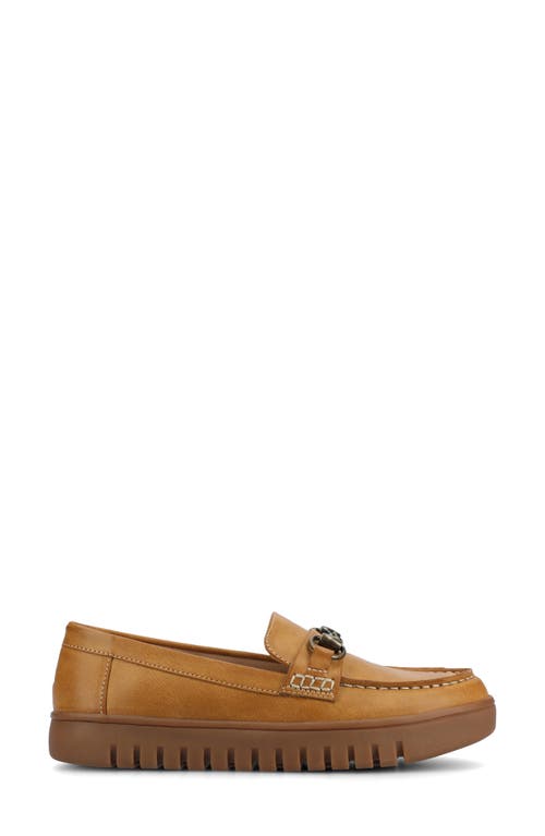 Journee Collection Kaya Horsebit Loafer In Brown