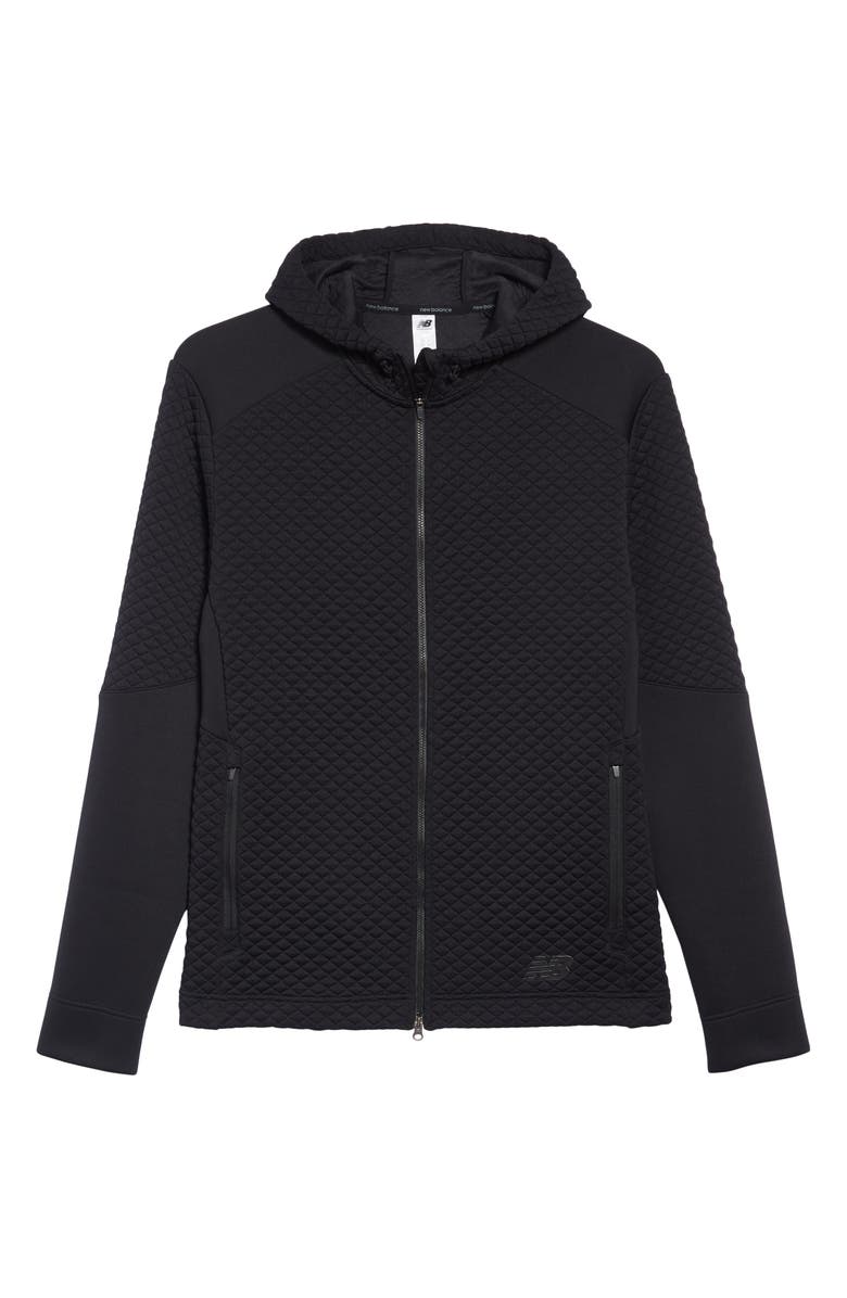 New Balance Heat Loft Zip Hoodie, Alternate, color, 