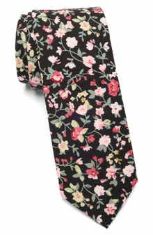 Original Penguin Harkins Floral Print Tie