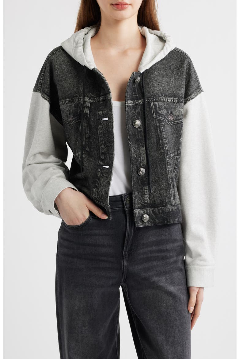rb Miramar Mixed Media Jacket, Main, color, SPORT BLACK