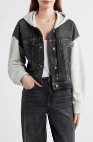 rag & bone rb Miramar Mixed Media Jacket