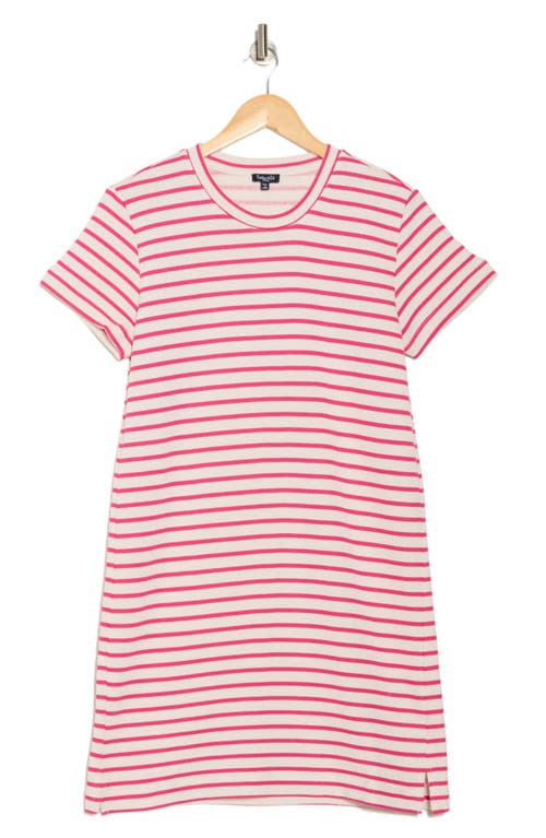 Shop Splendid Royale Stripe Cotton Blend T-shirt Dress