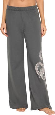 Spiritual Gangster Astral Snake Nicks Wide Leg Pants