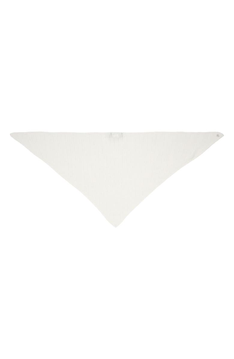 Lauren Ralph Lauren Chevron Knit Neckerchief, Alternate, color, Cream