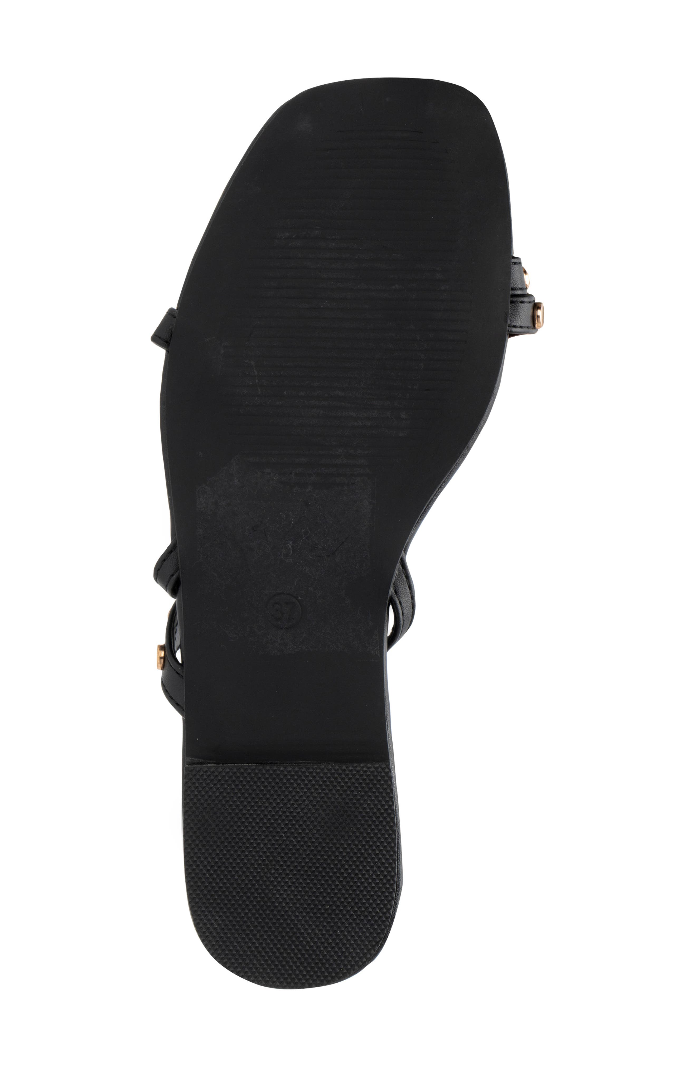 NEW YORK AND COMPANY Farra Studded Ankle Strap Sandal, Alternate, color, 