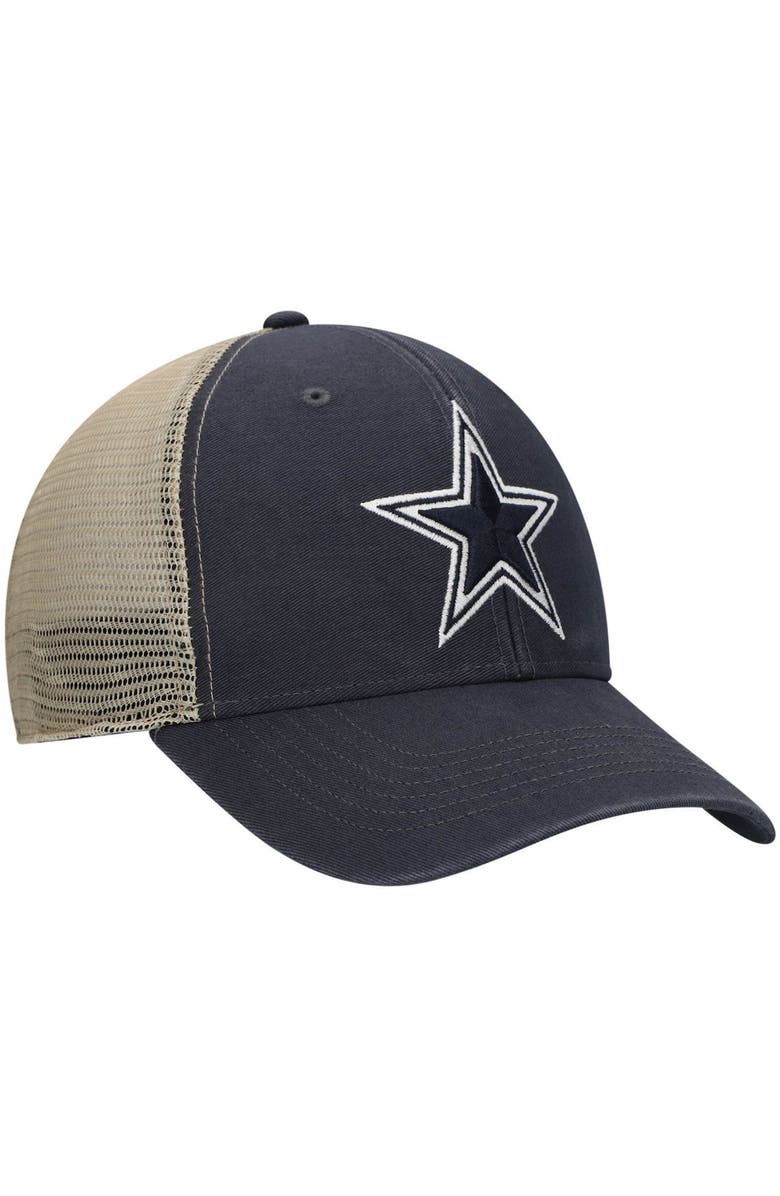 '47 Men's '47 Navy Dallas Cowboys Flagship MVP Trucker Snapback Hat, Alternate, color, Navy