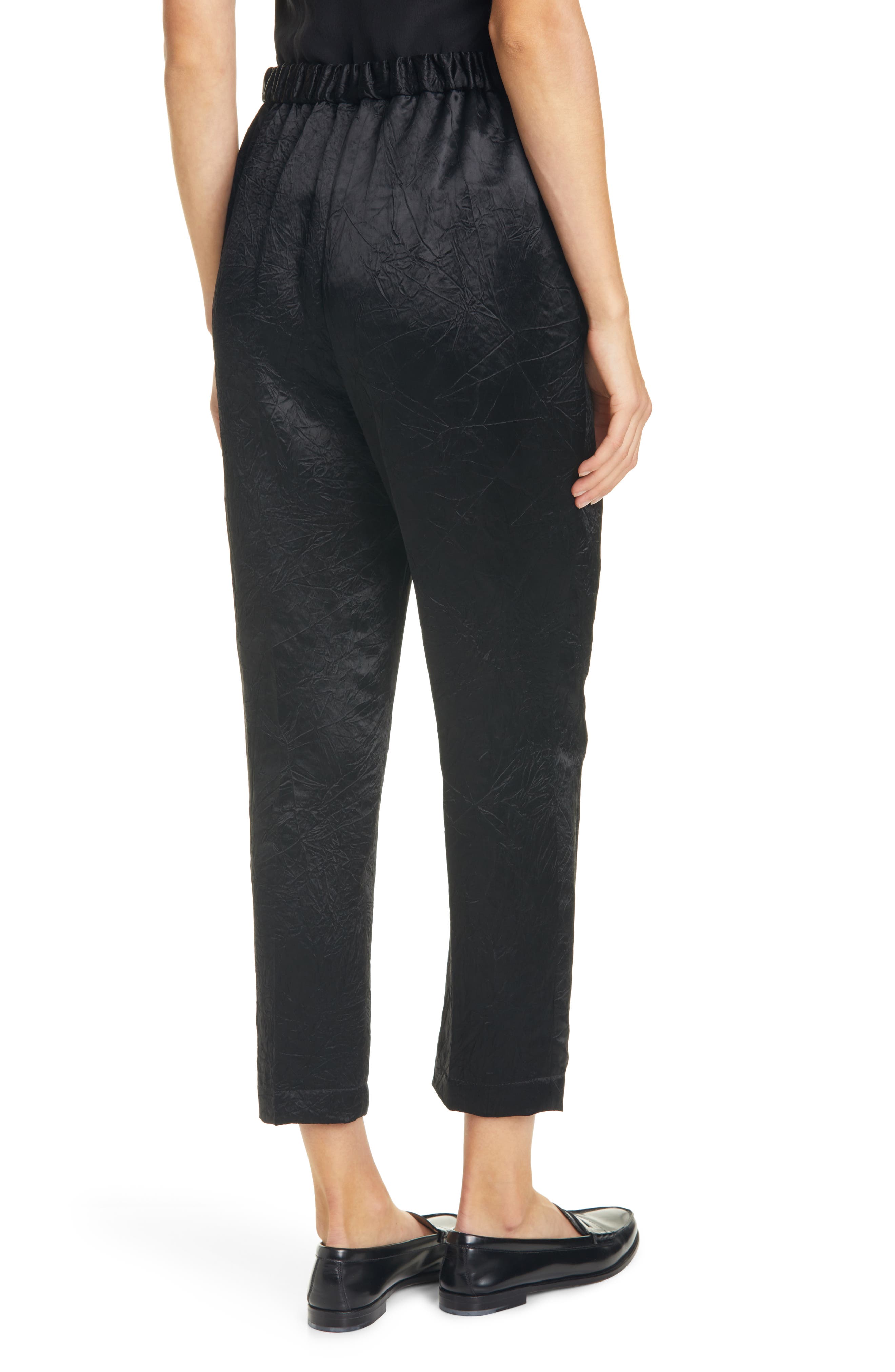 Bergen Crinkle Satin Pants - image 2