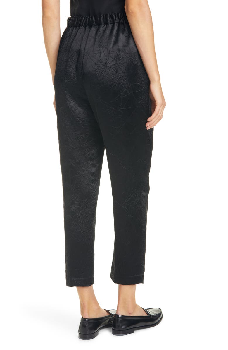 Rachel Comey Bergen Crinkle Satin Pants, Alternate, color, 