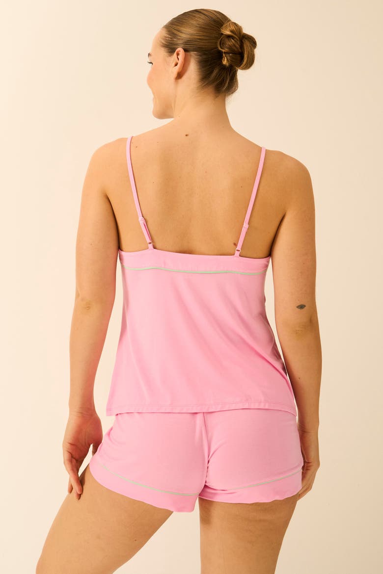 Cami & Short Set, Alternate, color, Candy Floss Brights