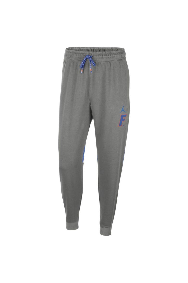 Men's Jordan Brand Gray Florida Gators Fleece Pants, Alternate, color, Gray