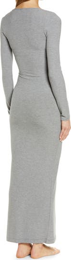 Cotton Rib Maxi Dress